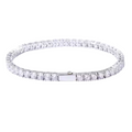 4MM TENNIS BRACELET - ICED OUT
