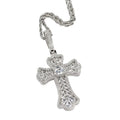BIG CROSS PENDANT - ICED OUT