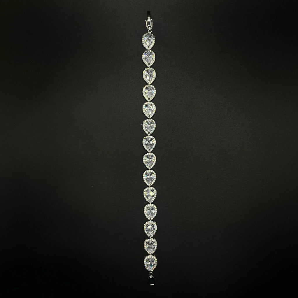 TEARDROP BRACELET - ICED OUT
